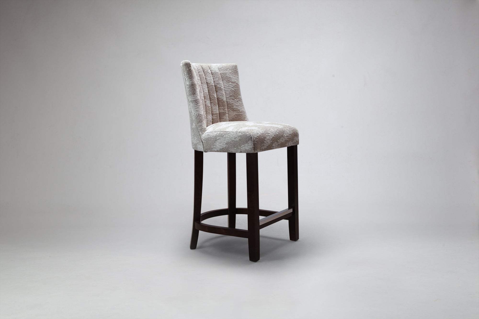 Milano Petite Flute Back Bar Stool