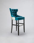 Apollo Wing Button Back Bar Stool