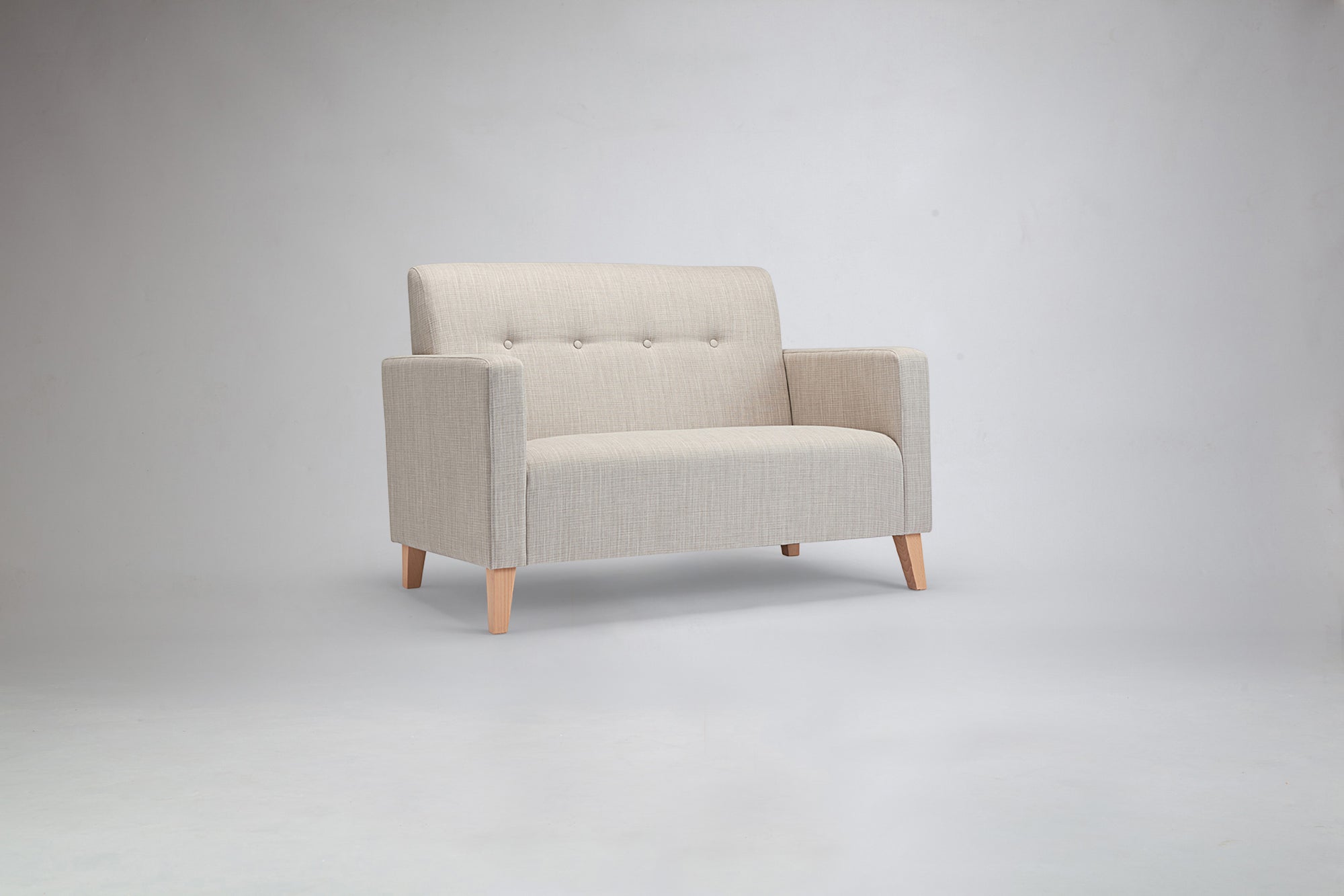 Como 2 Seat 4X Button Back Occasional Sofa