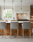 Mel Carver Bar Stools At Kitchen Island