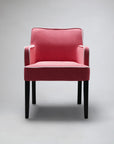 Mel Carver Dining Chair with Contrast Piping Detail