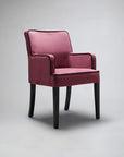 Mel Carver Dining Chair With Contrast Piping