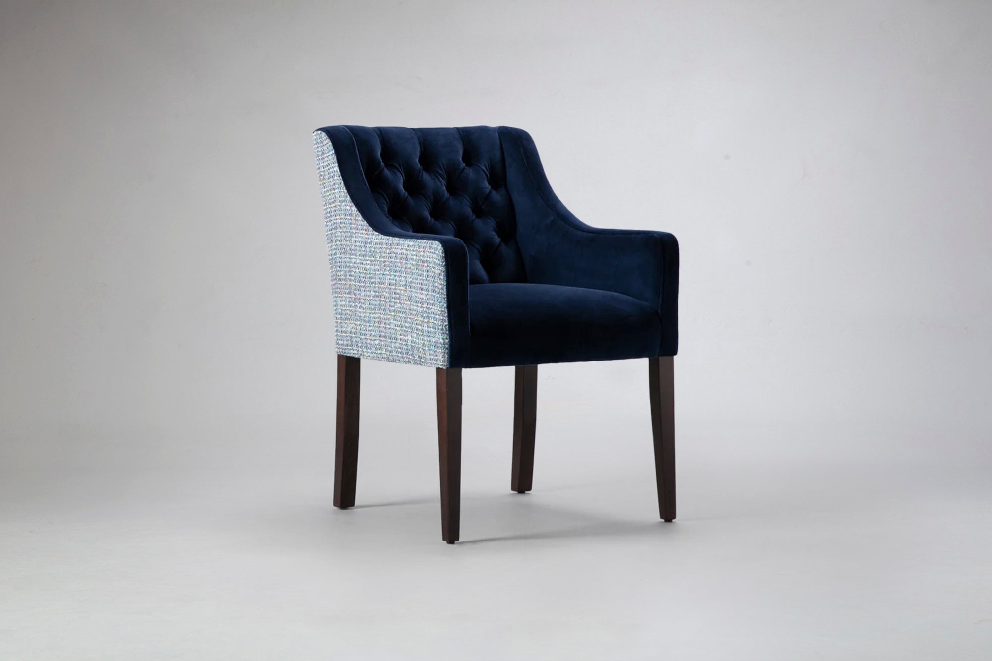 Rocco Button Back Carver Dining Chair