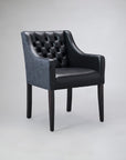 Rocco Button Back Carver Dining Chair