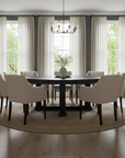 Rocco Carver Dining Chair In Dining Room