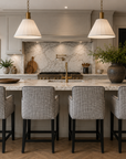 Mel Carver Bar Stool - Piping