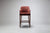 Front View of Elroy Half Arm Carver Bar Stool