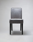 Mel High Back Dining Chair - Piping