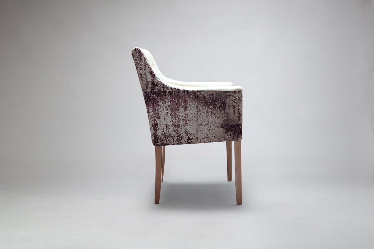 Soho Button Back Carver Dining Chair