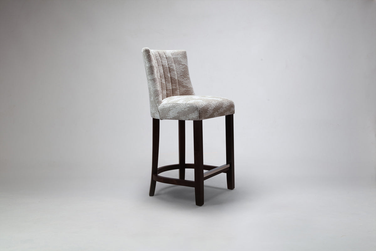 Milano Petite Flute Back Bar Stool