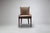 Apollo Wing Back Dining Chair - Upholstered in Leather Fabric
