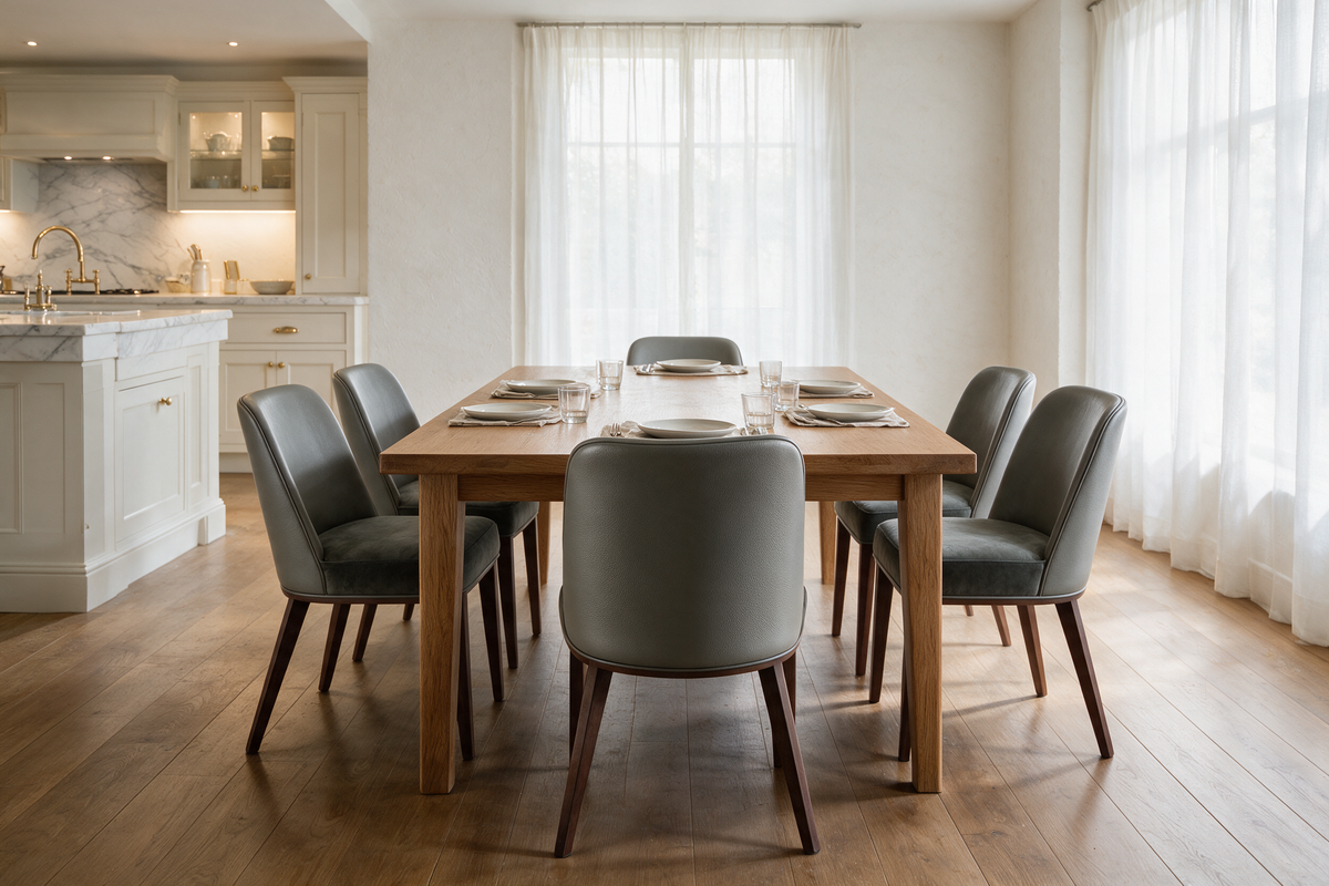 Elroy Dining Chair Piping Dining Room