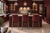 Elroy Half Arm Carver Bar Stool At Kitchen  Island