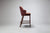 Side View Of Elroy Half Arm Carver Bar Stool