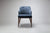 Elroy Carver Half-Arm Dining Chair Front View
