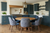 Elroy Carver Half-Arm Dining Chair In High End Kitchen