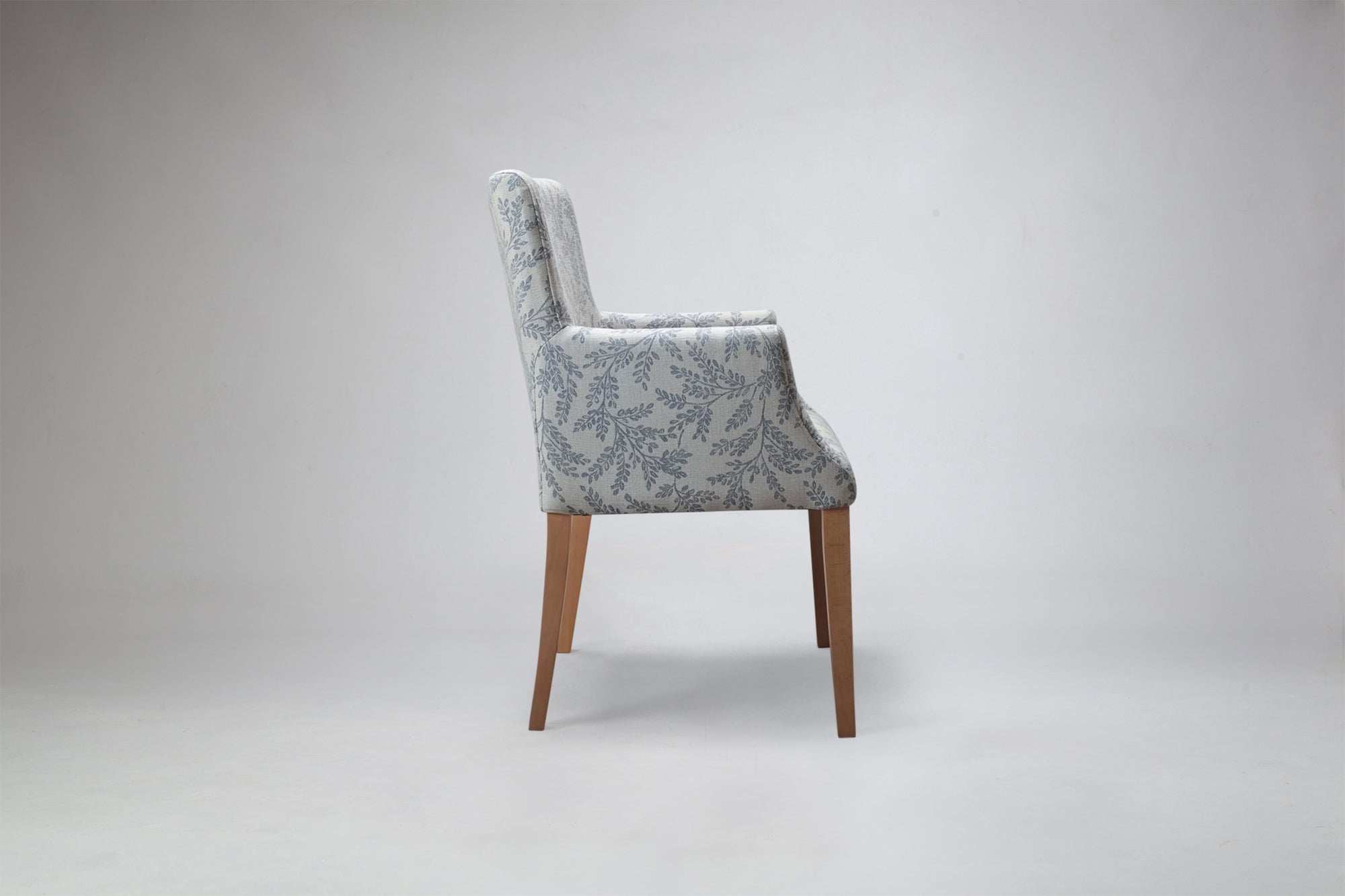 Side View Of Highgate Carver Dining Chair 