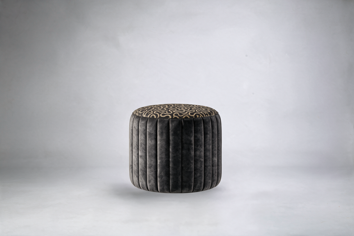 Lily Flute Occasional Stool