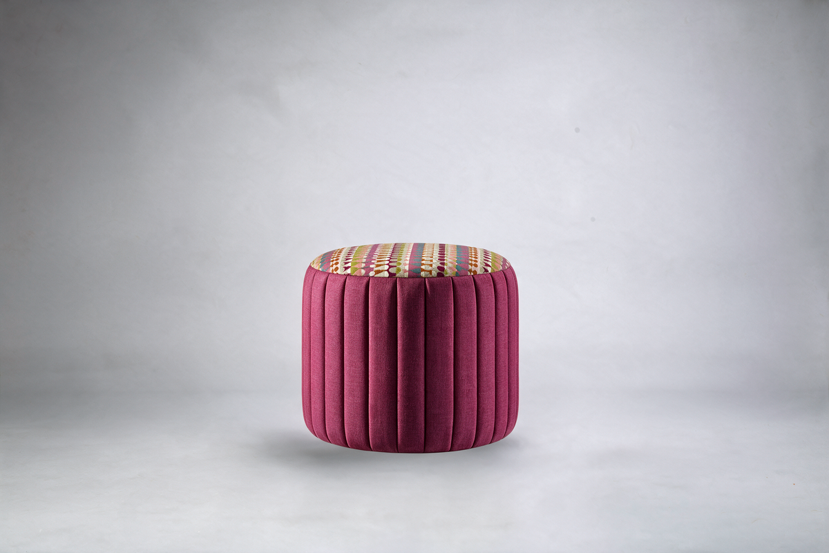 Lily Flute Occasional Stool