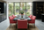Mel Carver Dining Chair with Contrast Piping Detail in Dining Room Scene