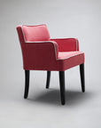 Side Profile Mel Carver Dining Chair Piping Detail 