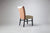 Side Rear Angle Memphis 2x Button Back Dining Chair