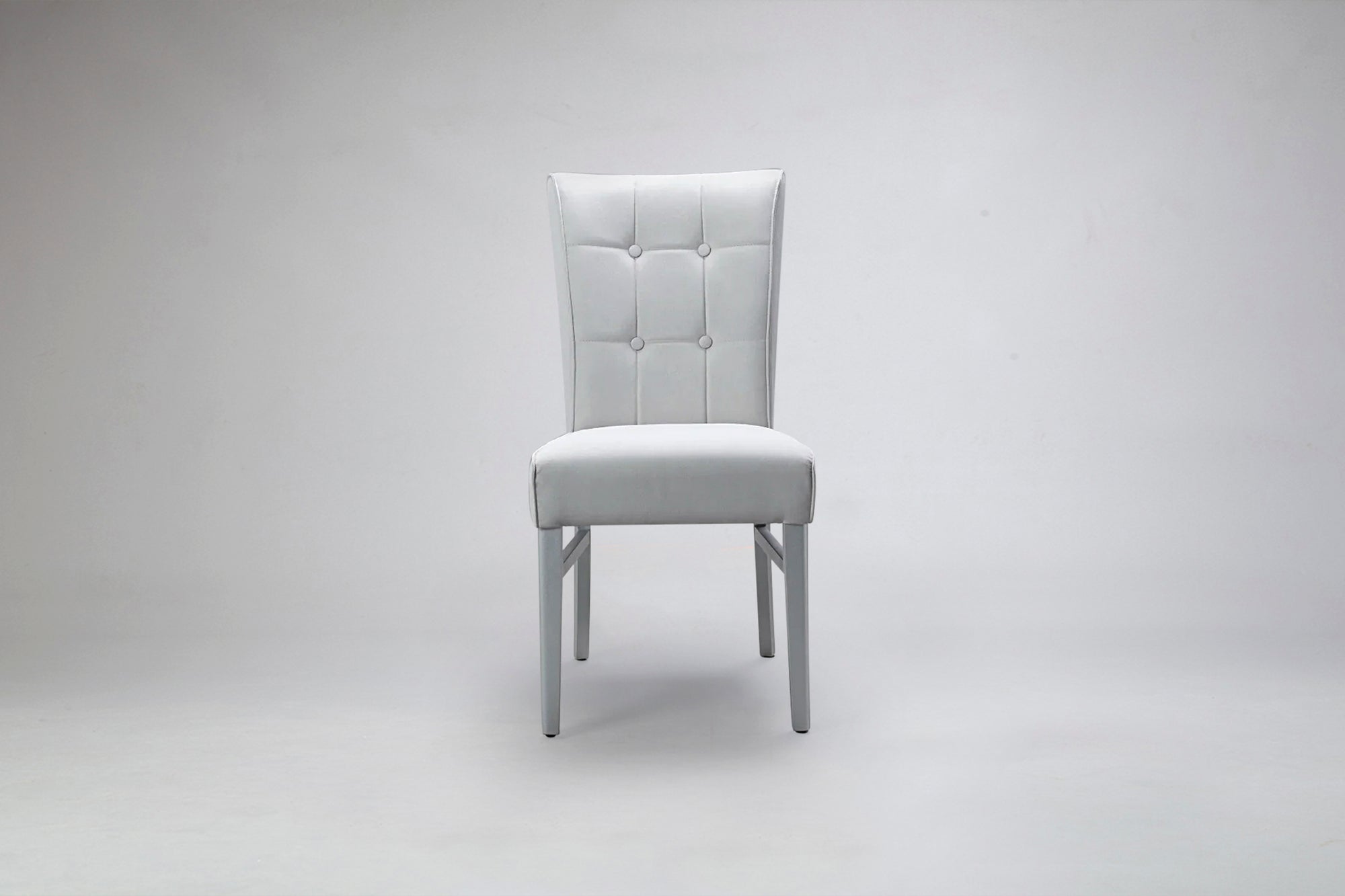Memphis 4x Button back Dining Chair with RAL legs