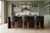 Milan Carver Bar Stool at Kitchen Island
