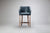 Milan Carver Bar Stool in Leather Fabric 