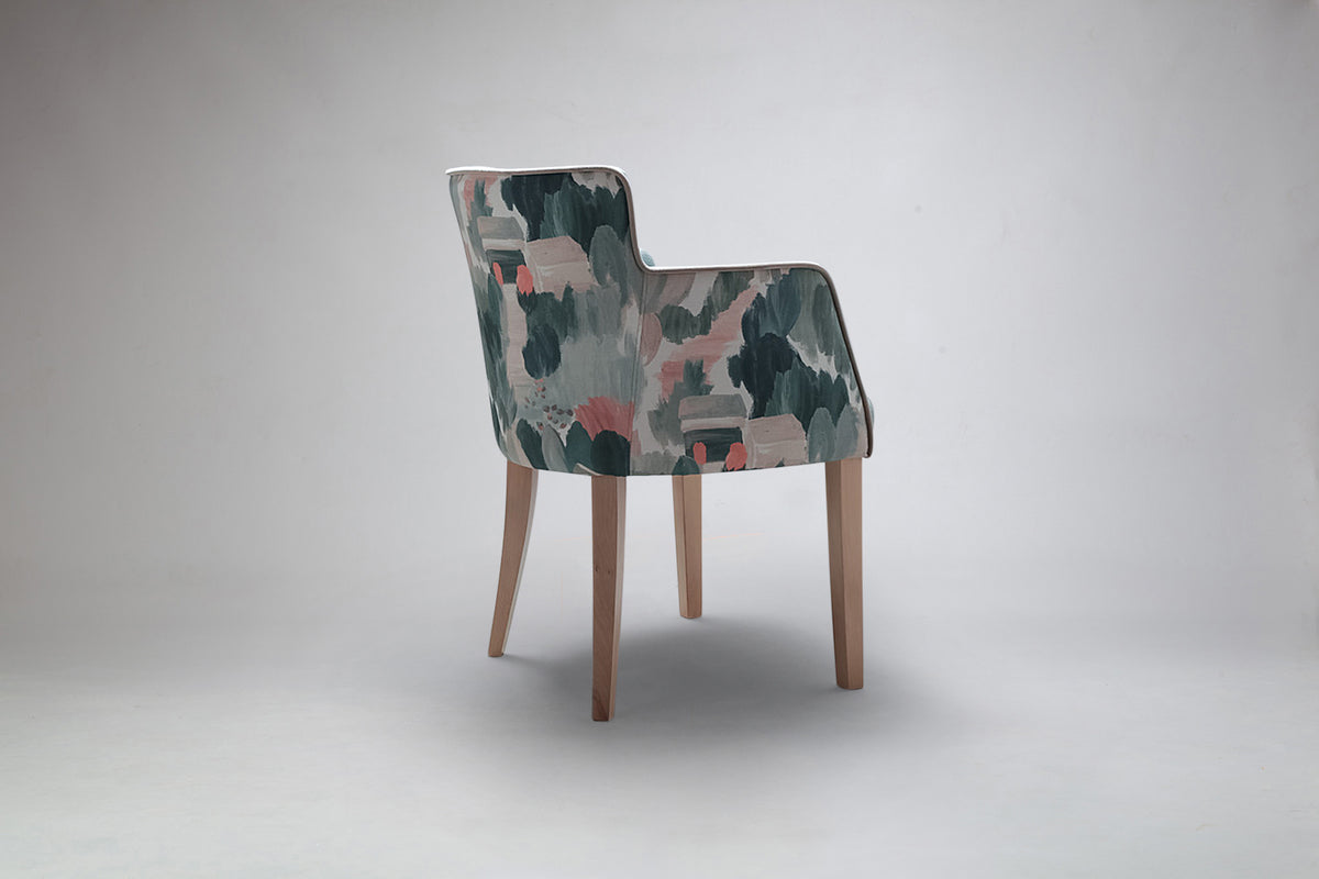 MilanO Carver Dining Chair Combination Fabrics