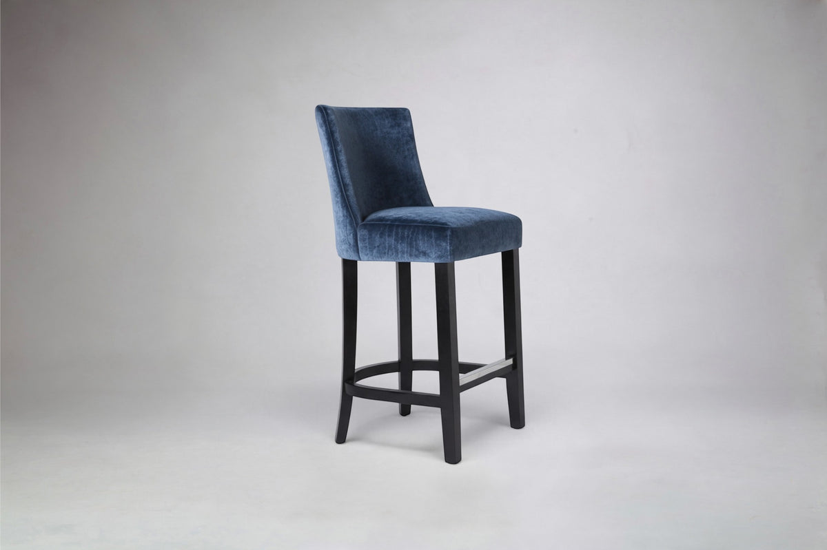Milano Petite Bar Stool Side Angle View