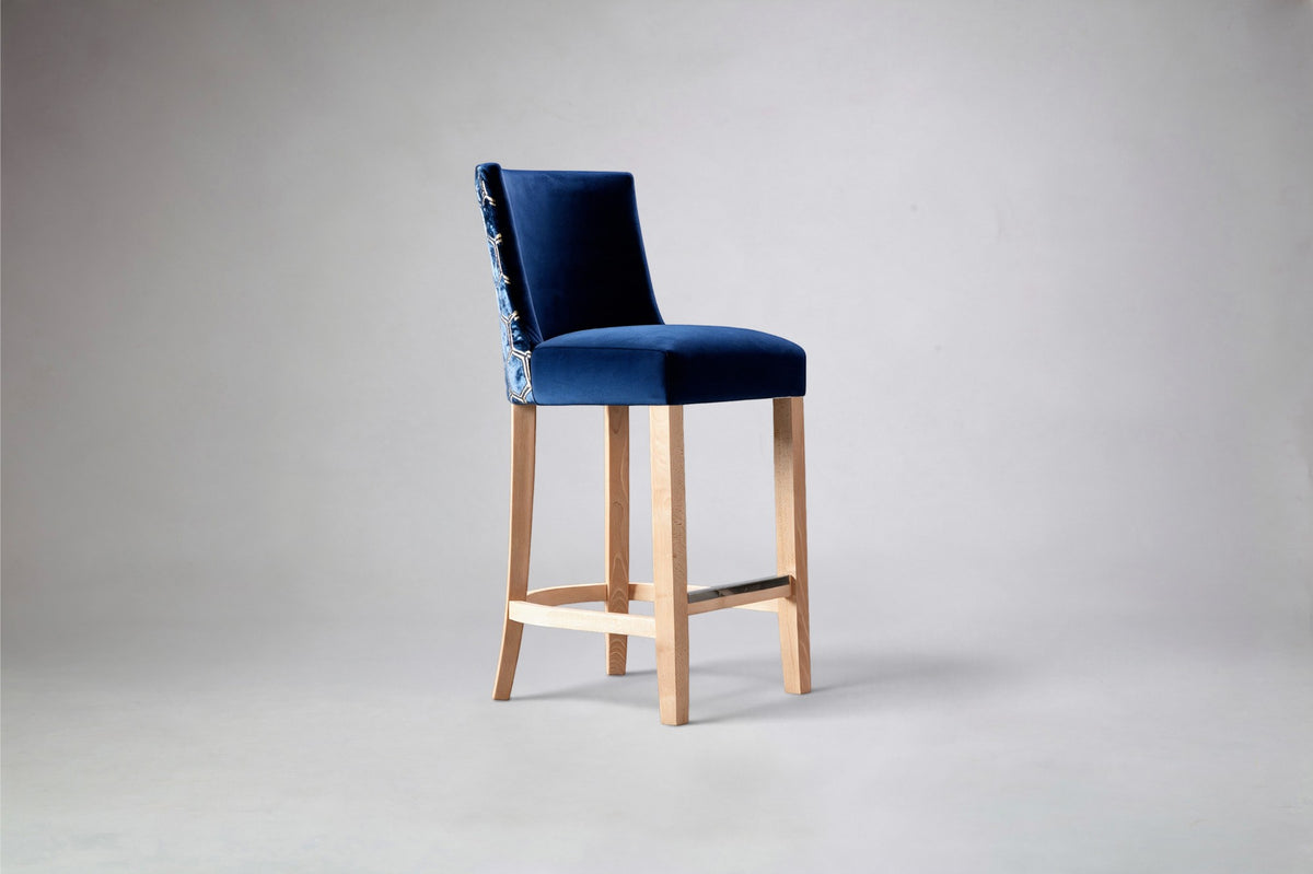 Milano Petite Bar Stool Combination Fabrics