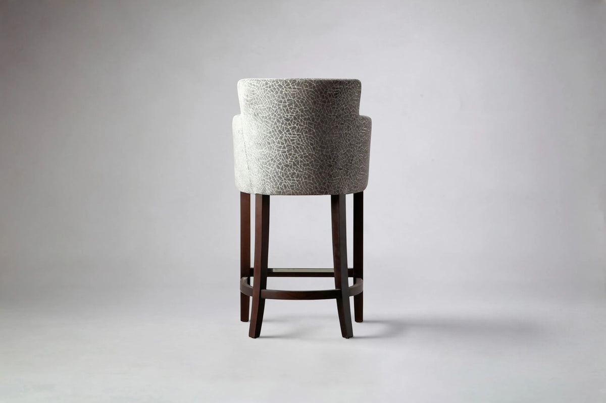 Milano Carver Bar Stool - No Piping