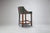 Side Angle Milano Low Back Bar Stool in Combination Fabrics