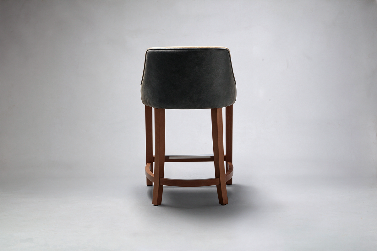 Milano Low Back Bar Stool