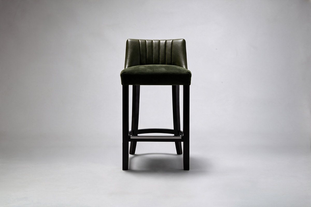 Milano Petite Flute Low Back Bar Stool