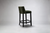 Milano Petite Flute Low Back Bar Stool Side Angle