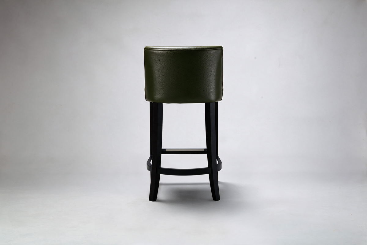 Milano Petite Flute Low Back Bar Stool Rear View
