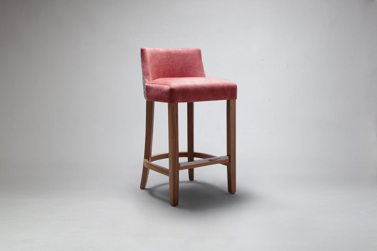 Milano Petite Low Back Bar Stool 