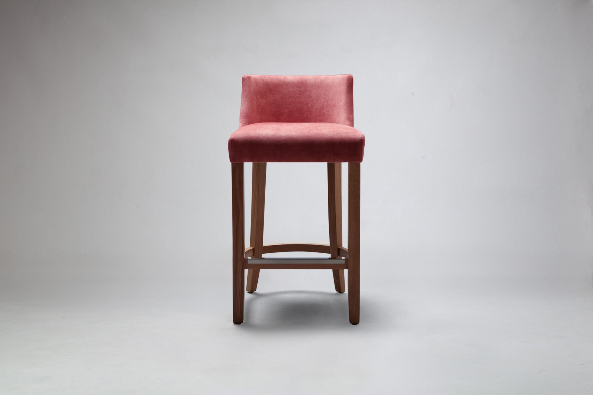 Milano Petite Low Back Bar Stool Front view
