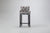 Ollie Curve Button Back Bar Stool Front View