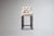 Ollie Curve Button Back Bar Stool Front View