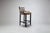 Ollie Curve Button Back Bar Stool
