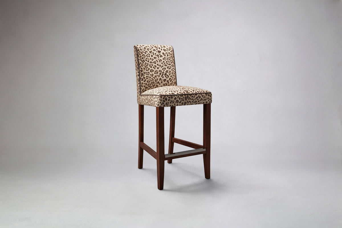 Paris Bar Stool With Piping