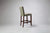 Paris Button Back Bar Stool Piping Rear View