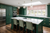 Paris Button Bar Stool Piping Kitchen View
