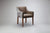 Rocco Carver Dining Chair In Combination Fabrics