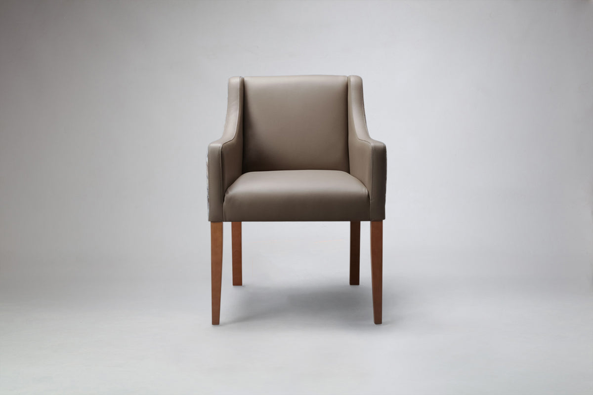 Rocco Carver Dining Chair Front View