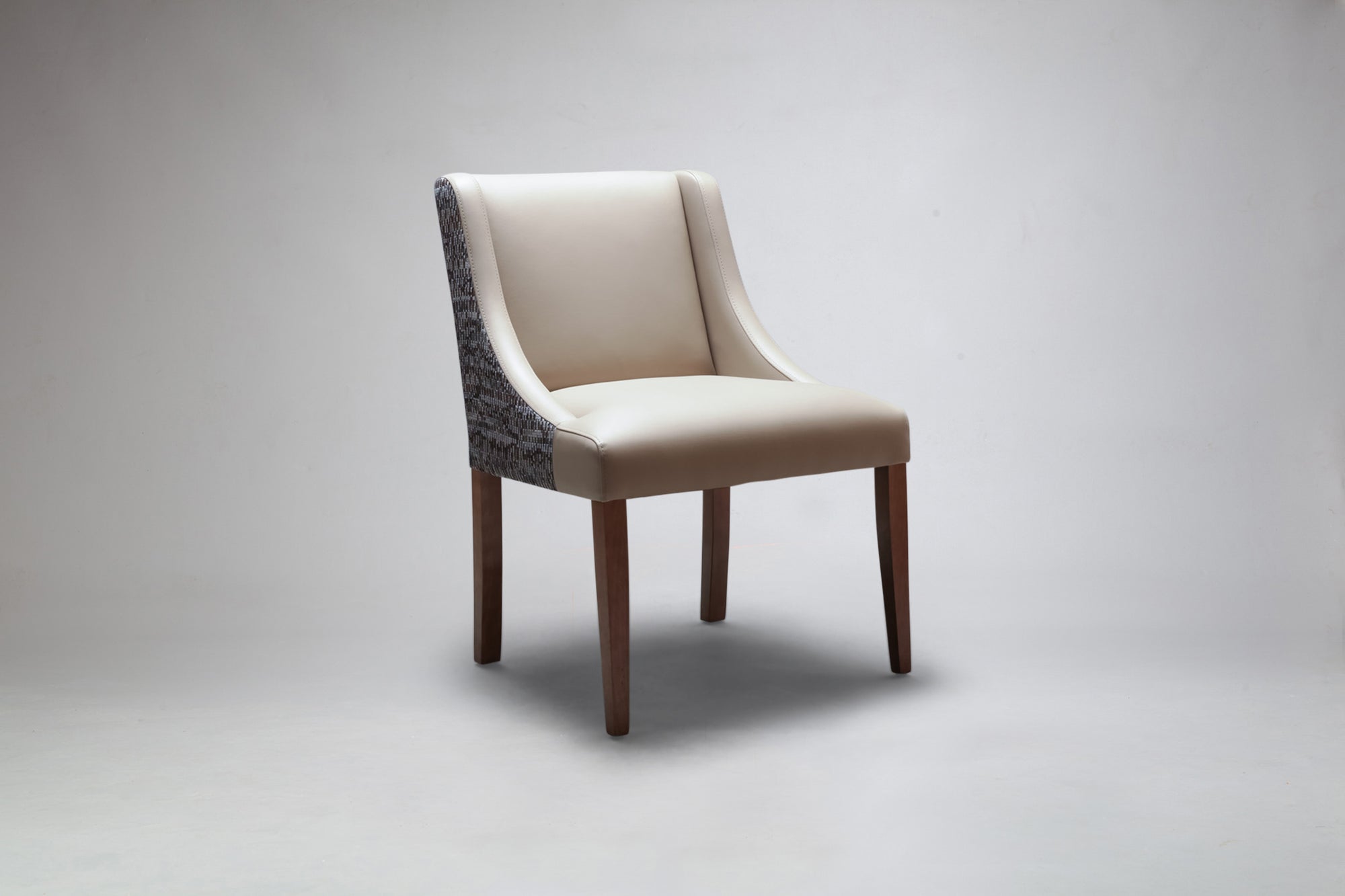 Rocco Dining Chair in Combination Fabrics