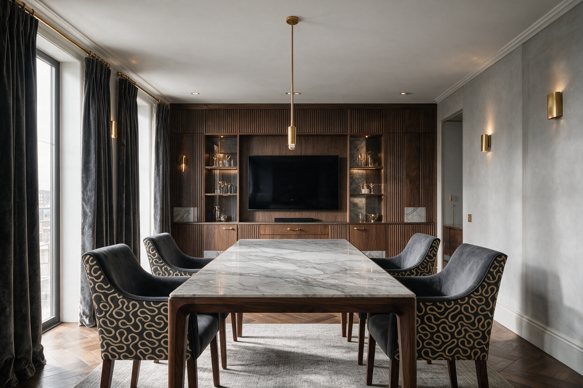 Soho Carver Dining Chair in Combination Fabrics
